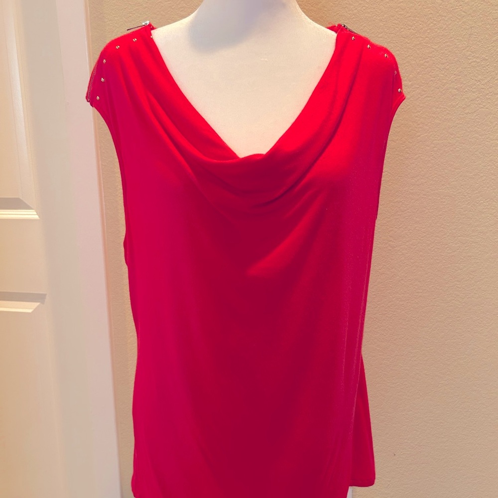 Scoop Neck Blouse by CARMEN Size L